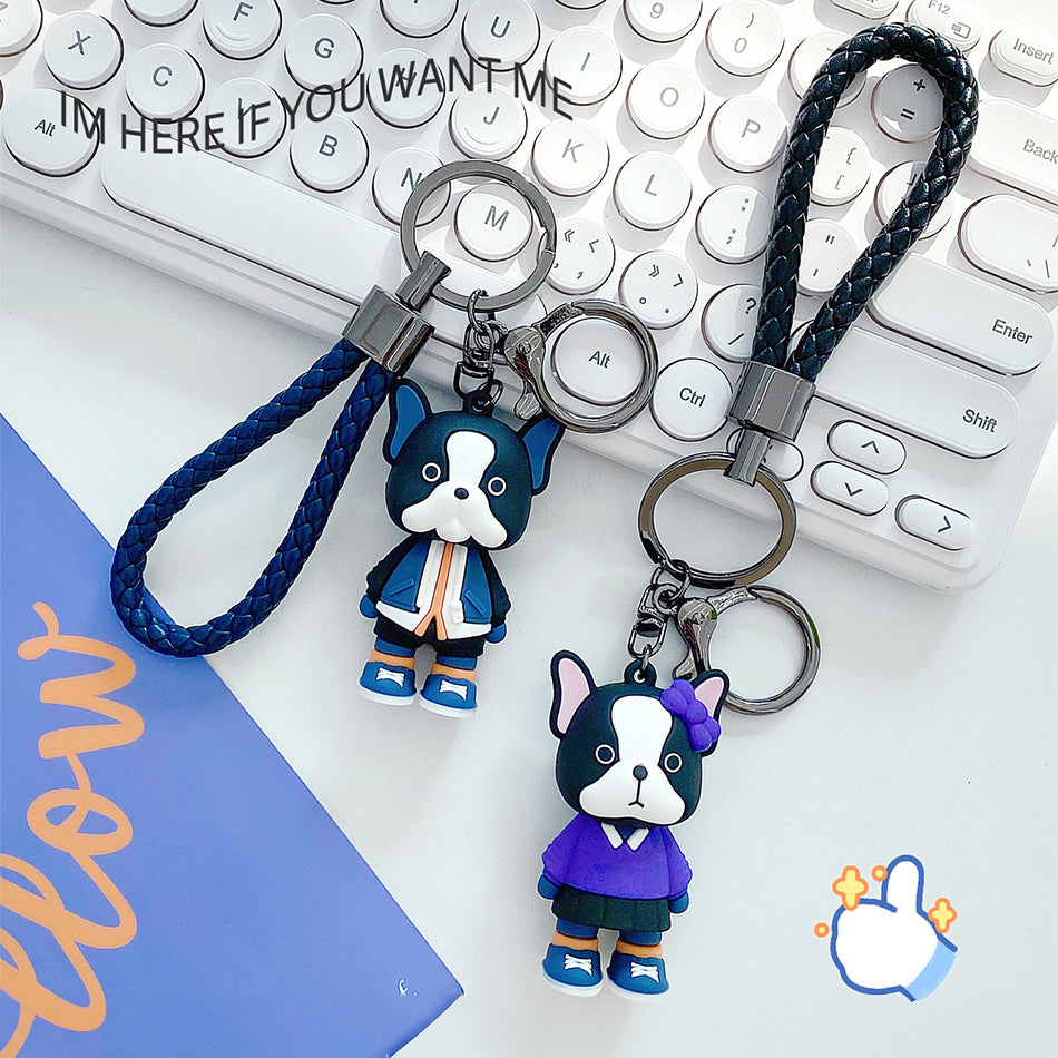 Creative & Elegant Cartoon Doggie Keychain – Fun & Stylish Accessory