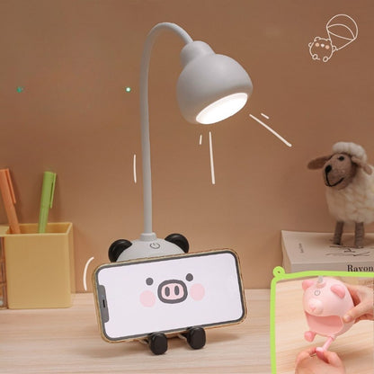 Cute Bear Eye protection table lamp with holder