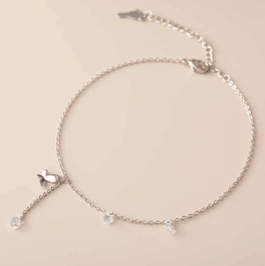 Cute Butterfly Anklet – Adjustable & Stylish Jewelry for Ladies