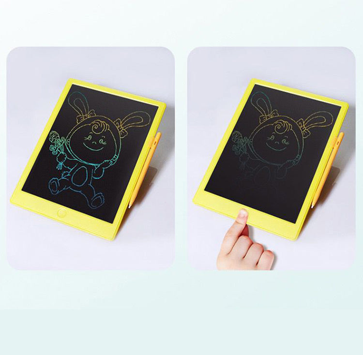 11-Inch LCD Drawing Board – Reusable Digital Painting Tablet (Yellow)