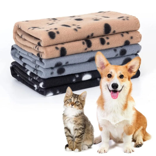 Soft & Warm Pet Blanket – Cozy Setting for Dogs & Cats (70cm x 100cm)