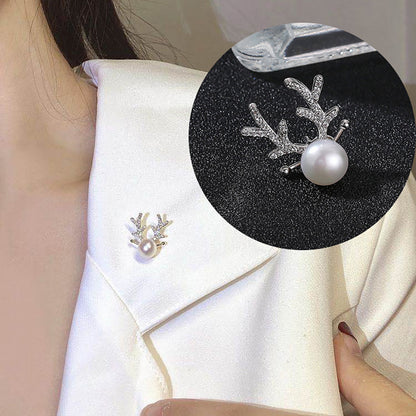 Pearl Elegant Branch Brooch – A Touch of Glamour for Any Outfit