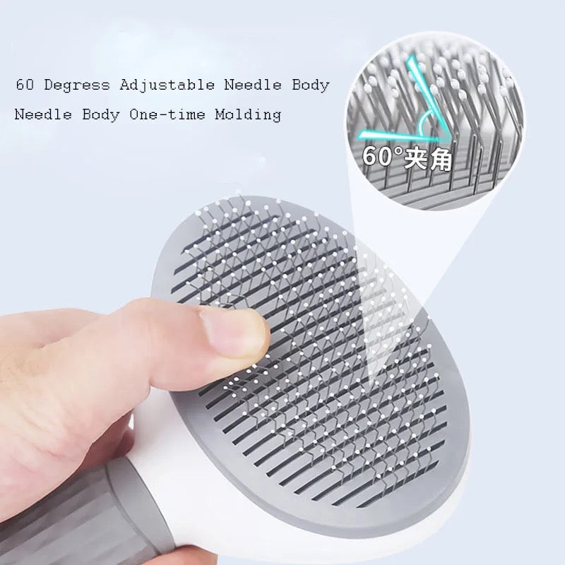 New Pet Comb Stainless Steel Needle Comb Dog And Cat Hair Removal Floating Hair Cleaning Beauty Skin Care Pet Dog Cleaning Brush