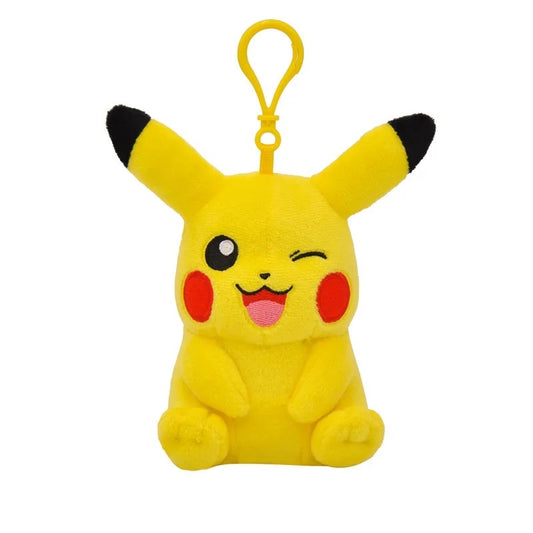 Winking Pika Character Keychain – Cute & Playful Anime-Inspired Pendant